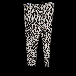 Chico's‎ Leopard Print Pants Size 1